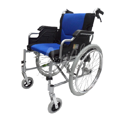 EAL-M626 - 16"座闊鋁制後翻式扶手輪椅