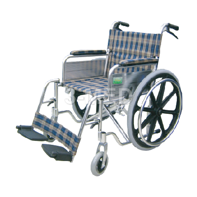T-EAL038 - 鋁製固定長扶手輪椅